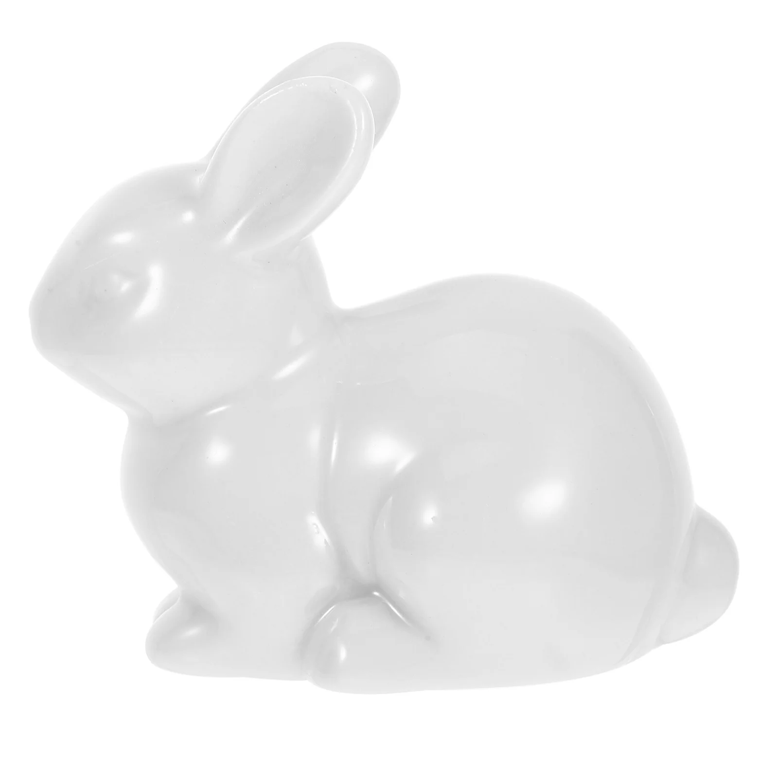 2Pcs Cute Rabbit Design Toilet Bolt Covers Ceramic Screw Caps for Bathroom Toilet Bowl Decorative Home Accessories