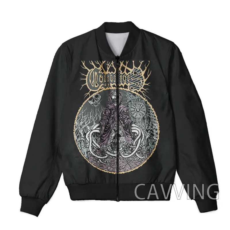 New Fashion Women/Men's 3D Print  Crypticus Rock   Zipper Bomber Jackets Men Overcoat Mens Coat Zip Up Jackets