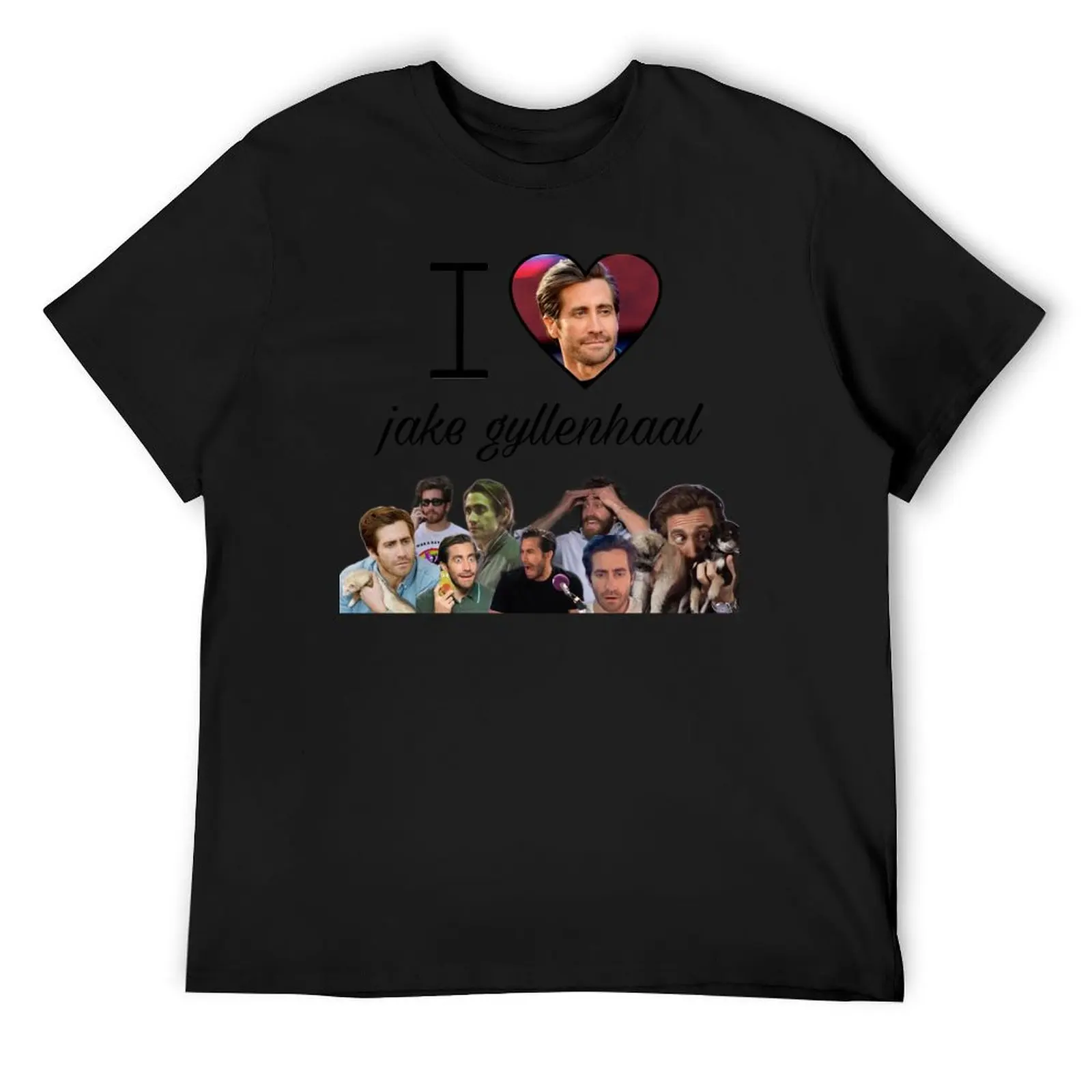 i heart jake gyllenhaal T-Shirt Aesthetic clothing summer top customizeds cheap stuff t shirts for men pack