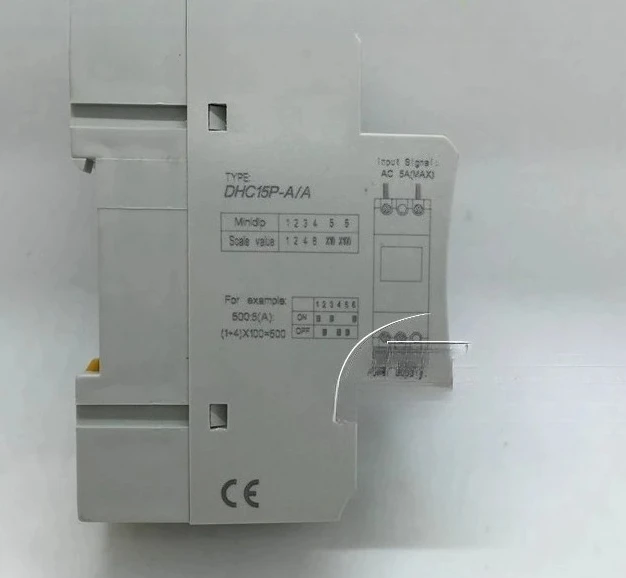 DHC15P-AA digital ammeter LED red DP15-A/A rail mounted AC ammeter