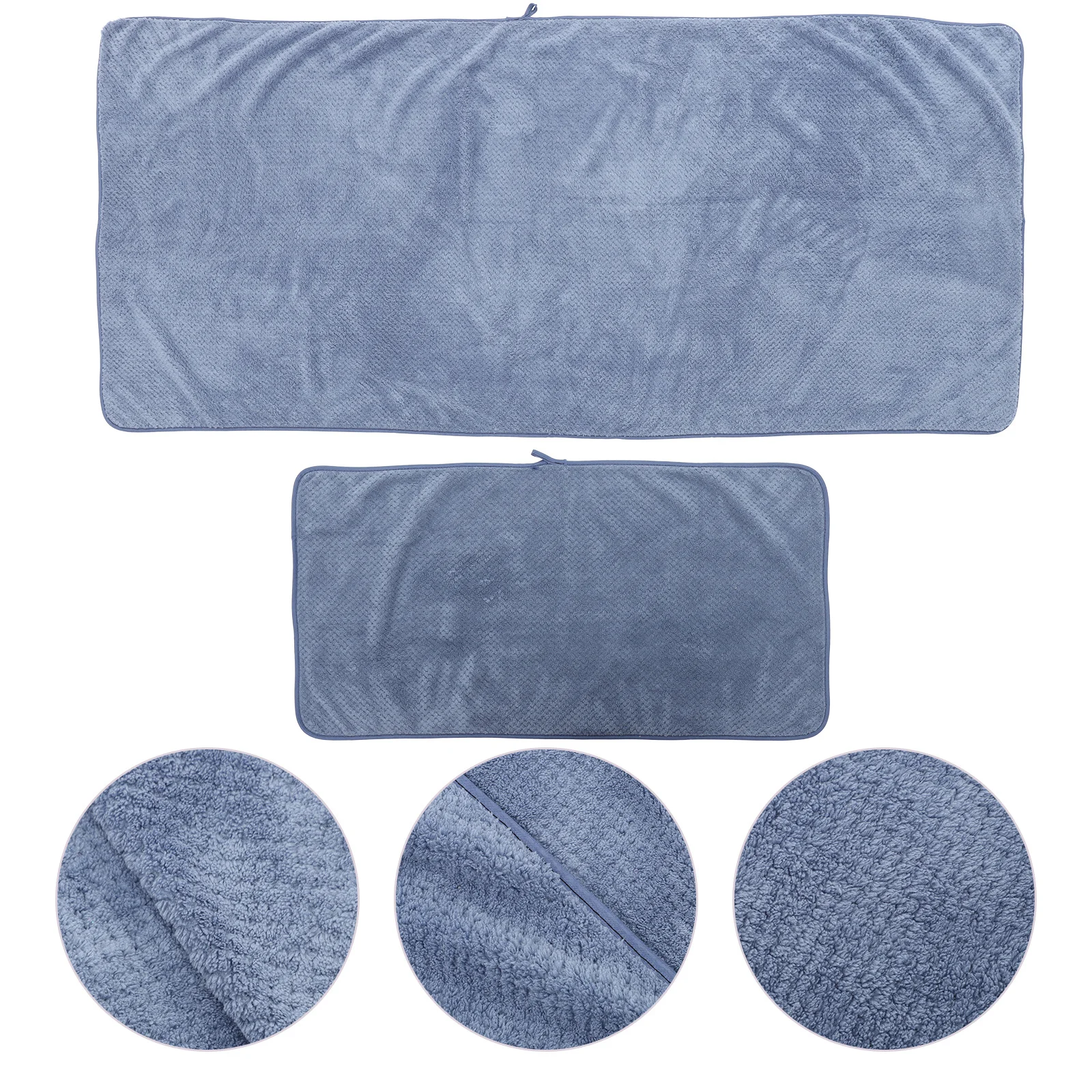 

1Set Large Cotton Bath Sheet Oversized Soft Absorbent Shower Towel for Adults Hotel Spa Bathroom Use Bath Sheet