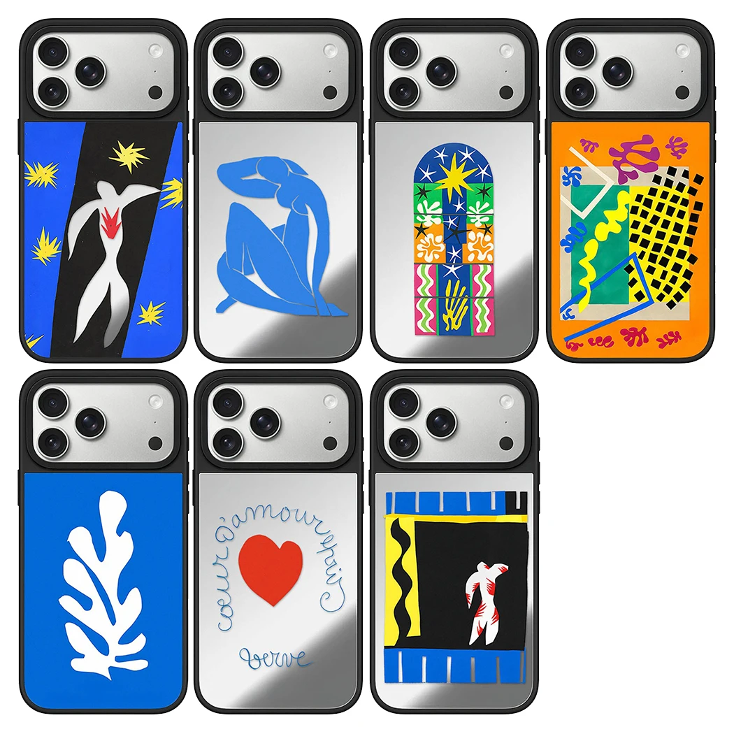 6082410 Mirror Surface Magnetic Phone Case Cover for IPhone 14 15 16 17 18 Pro Max Case