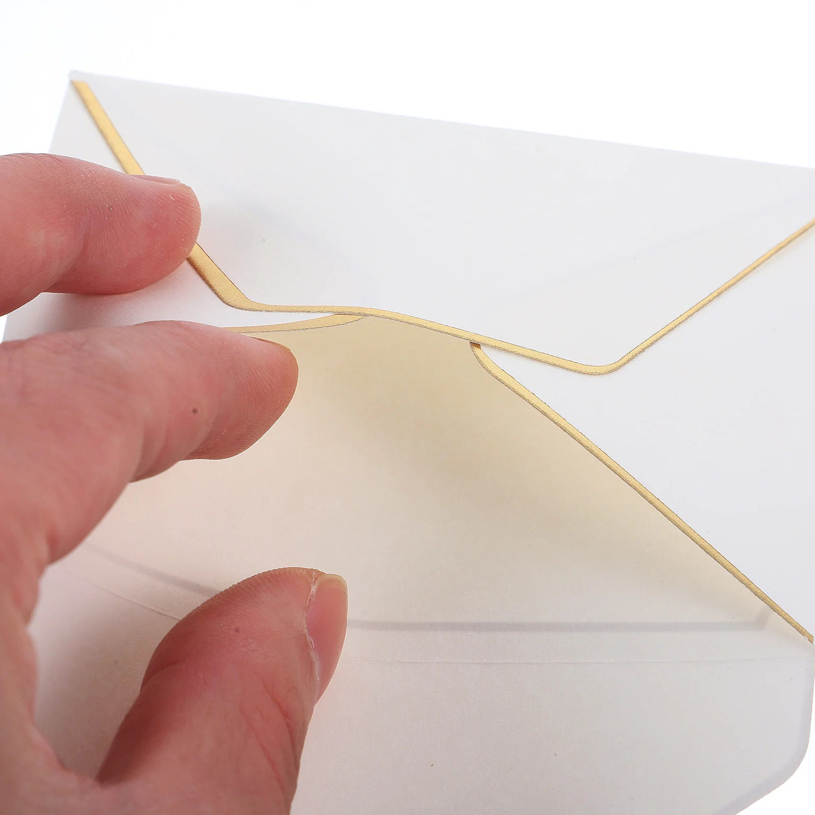 24Pcs Gold Trim Env… - image