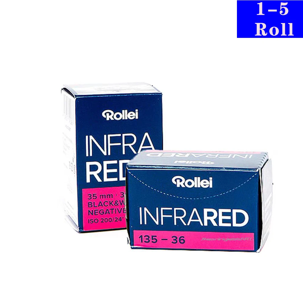 1/3/5 Rolls Original  Rollei INFRARED 400 135 Infrared Film Black and White Film Photography(Expire Date:2025.06)