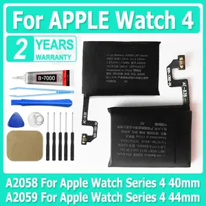 Bilashmart A2058 Battery A2058 224.9mAh Apple watch Series 4 40mm battery A2059 Apple watch Series 4 44mm + Free Tools