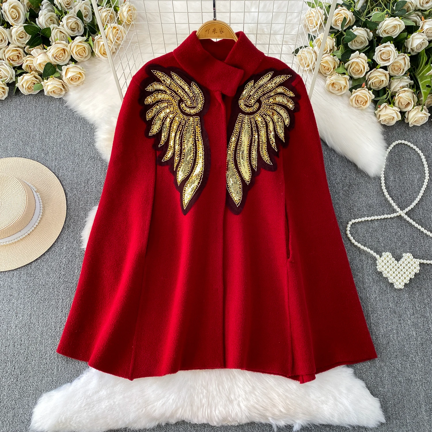 

Elegant Vintage sequin button Blouse Long Sleeves Korean Fashion cardigan Chic Goth autumn winter Shirt