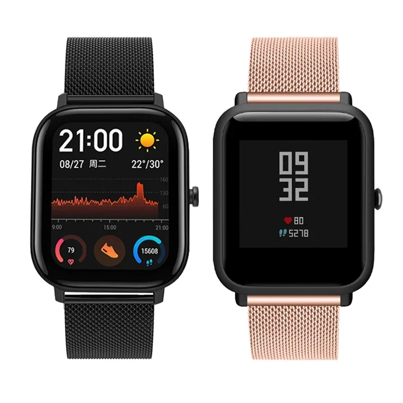 

Ремешок из нержавеющей стали для Xiaomi Huami Amazfit GTS 4/2 Mini