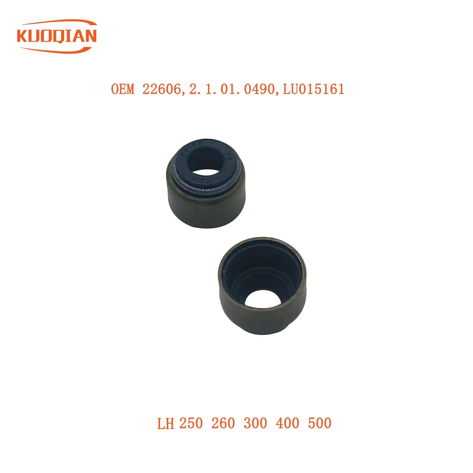 VALVE STEM SEAL  22606 2.1.01.0490 LU015161 for LH 260-300cc QUAD GO KART ATV UTV