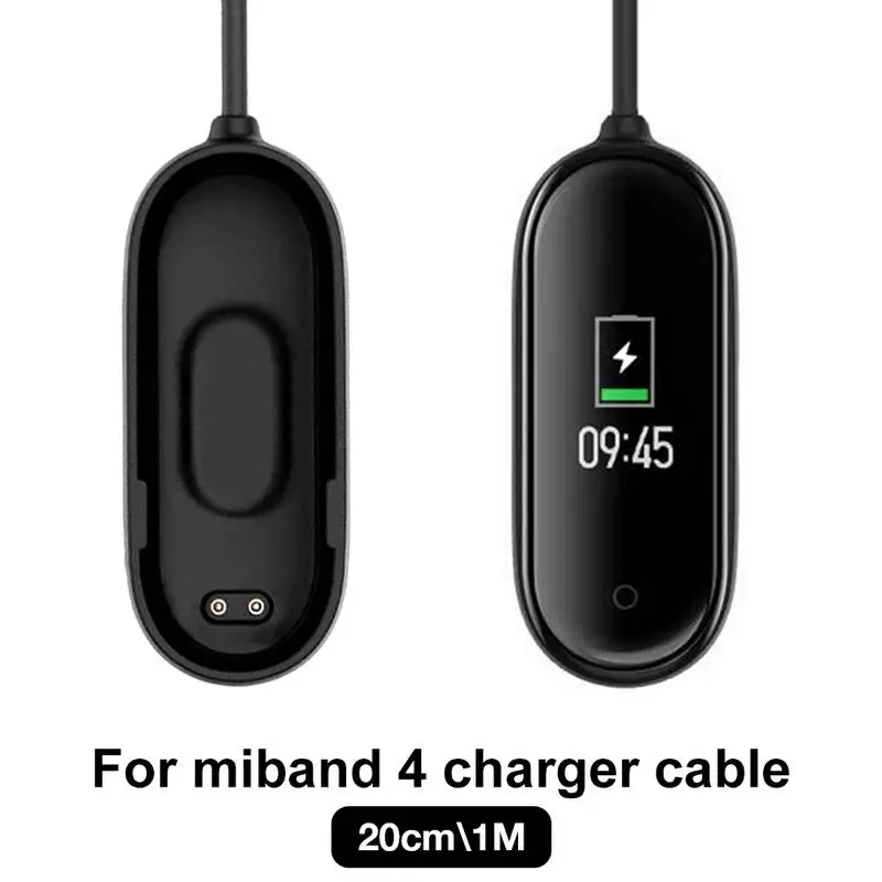 USB Charging Cable Magnetic Smart Accessories Power Cord Smartbands Charger Quick Charger Adapters For Xiaomis Mi Band 4