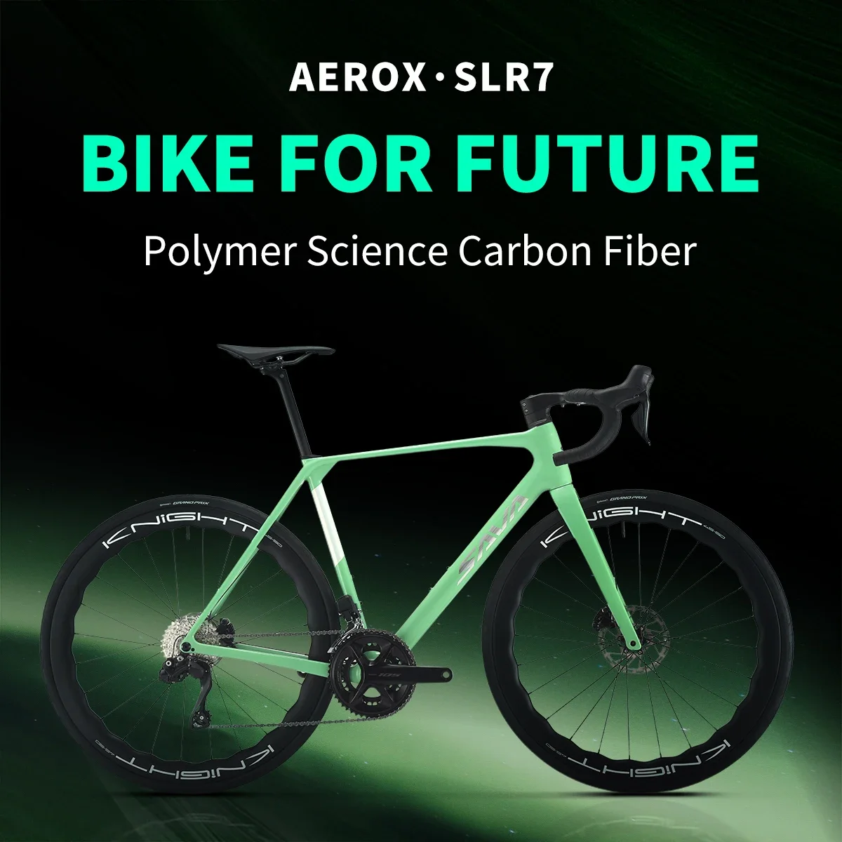 

SAVA AEROX SLR7 Racing-Grade Road Bike Full Carbon Fiber road bike with SHIMAN0 105 7170 Di2 Groupset The Ultimate Road Cycling