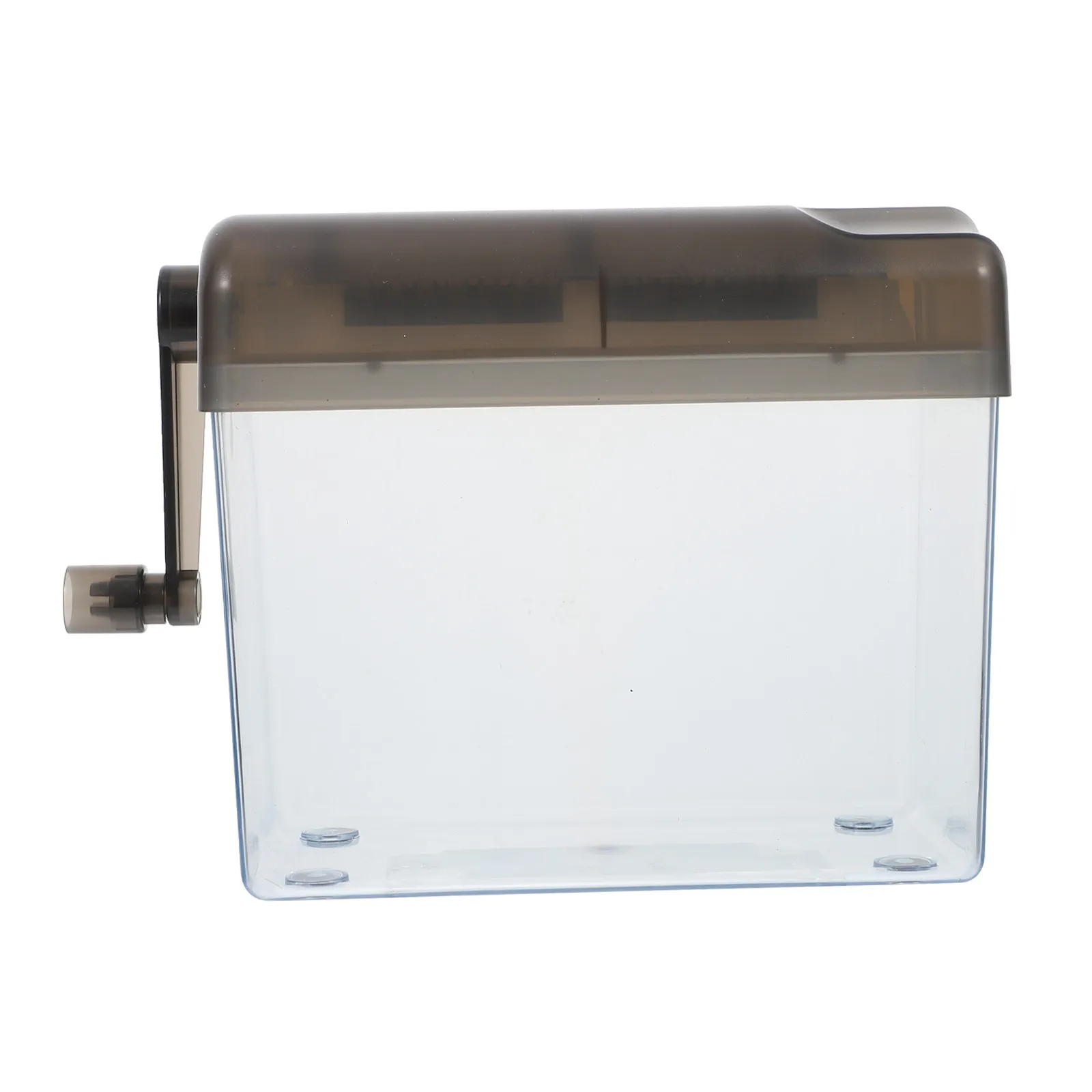 

1Pcs Mini Hand Shredder Manual Desktop Paper Shredder for Home Office School Lightweight Portable Document A6 Paper