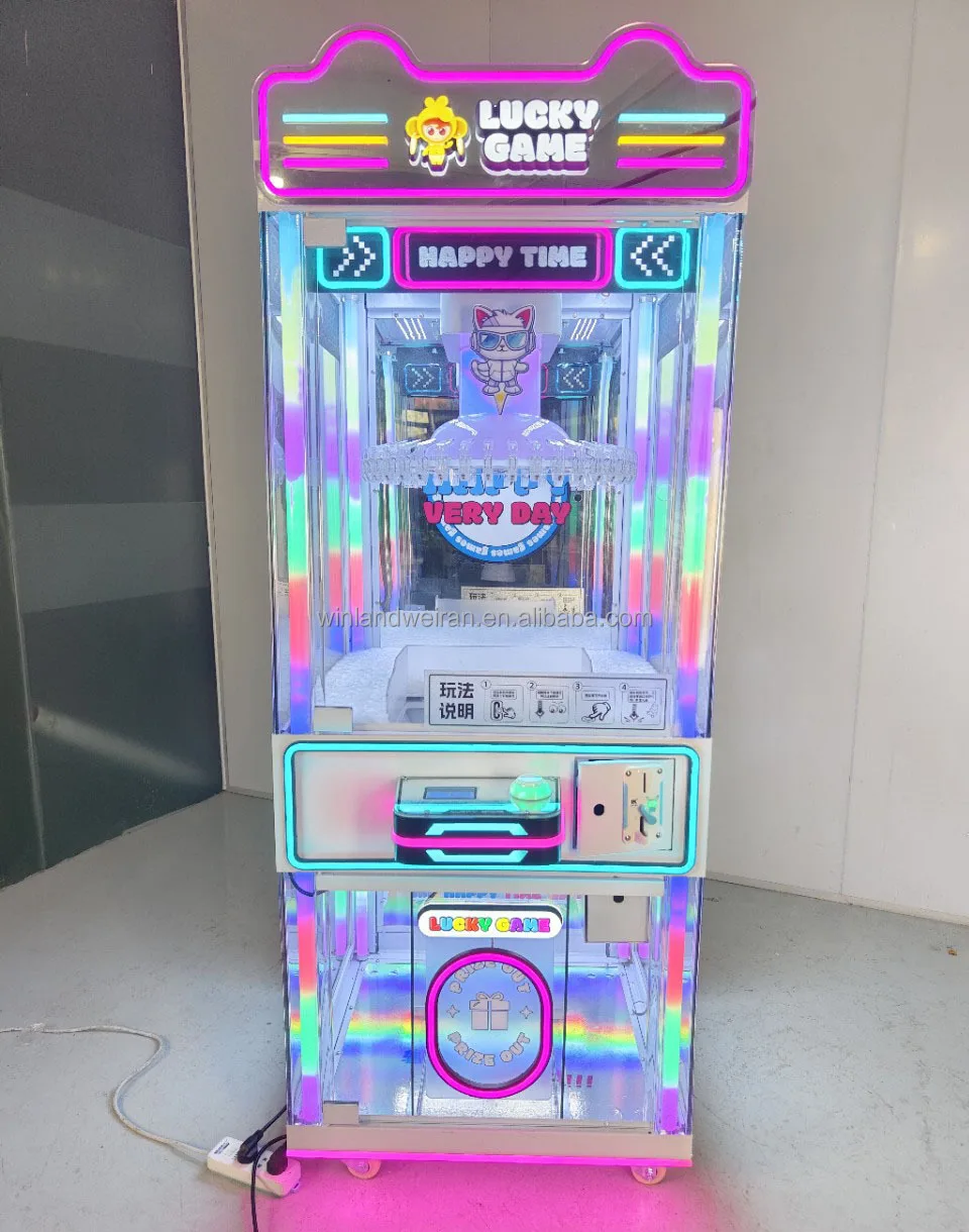 

Customize Games Amusement Park Mini Claw Machine Kids Playground Indoor Clip Gift Machine