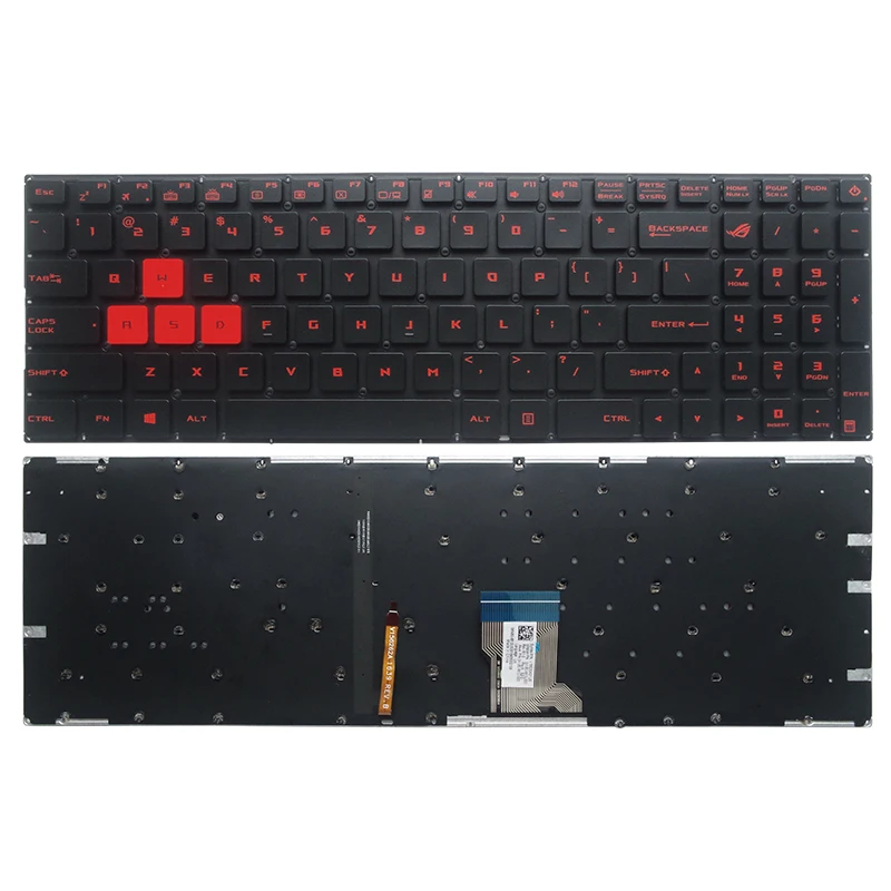 

US Keyboard For ASUS FX502/V/VD FX502VM GL502VM FZX60 GL702/VM GL702VS ZX60/VM S7V/VM/VT S5V/VM/VS/VT GL502/VM/VT/VS FZX60 ZX60V