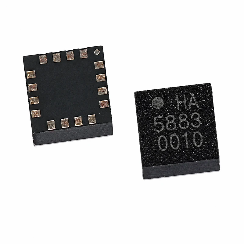 1pcs QMC5883L LGA-16 Marking HA5883 3-Axis Magnetic Sensor Chip New Original 100% New