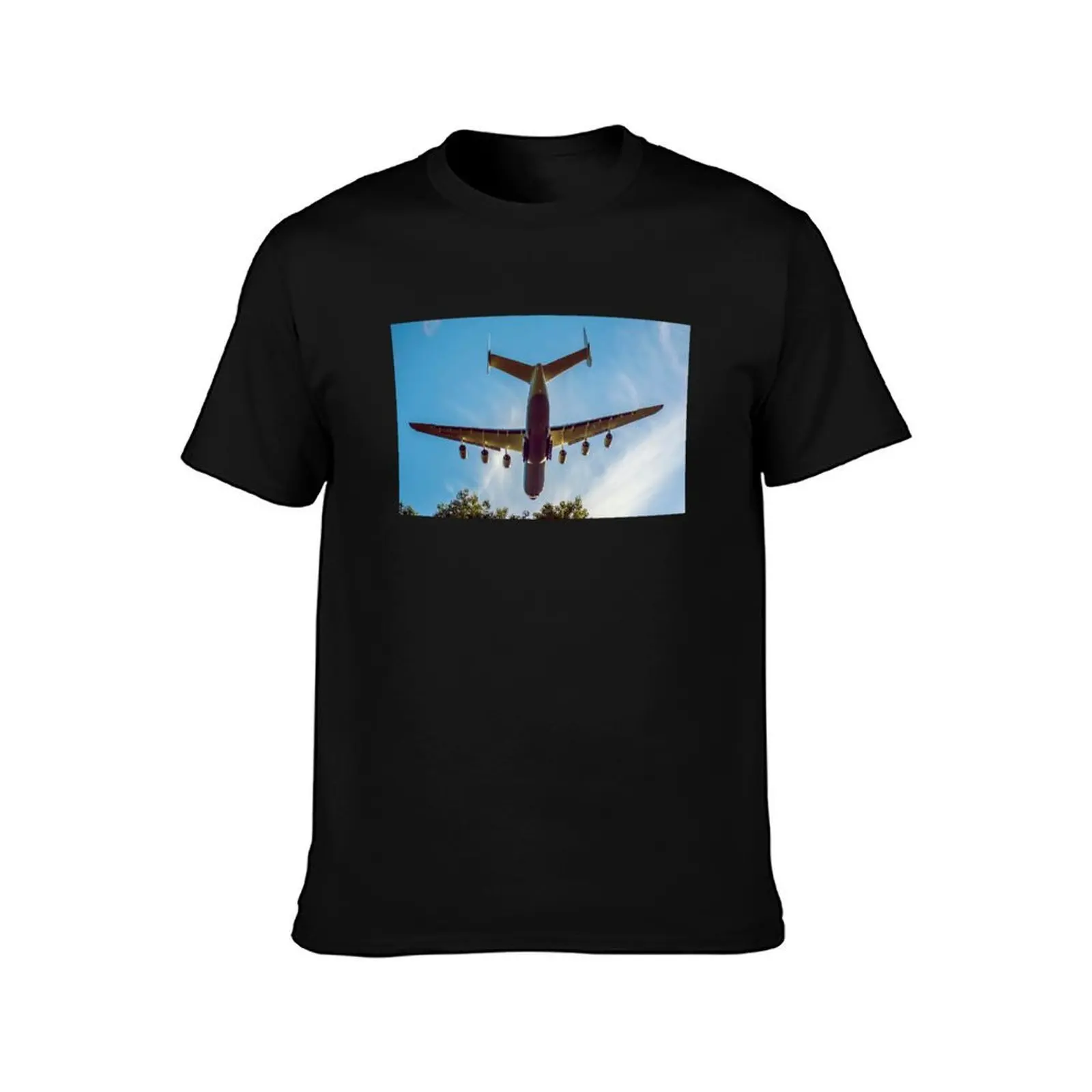 #182 Antonov AN-225 Mriya, East Midlands Airport, Flying Over Kegworth Village T-Shirt funny t shirts dark humor T-Shirt