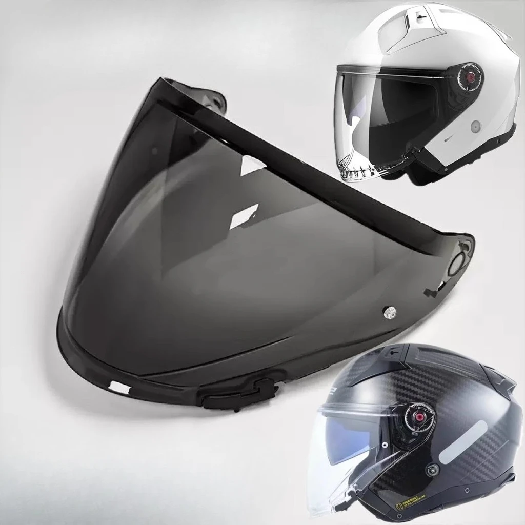 

for LS2 Half Helmet OF603 Aurora Night Vision Sunshade Electroplating Anti-Fog Lens Sunscreen Mirror for Motorcycle Helmet