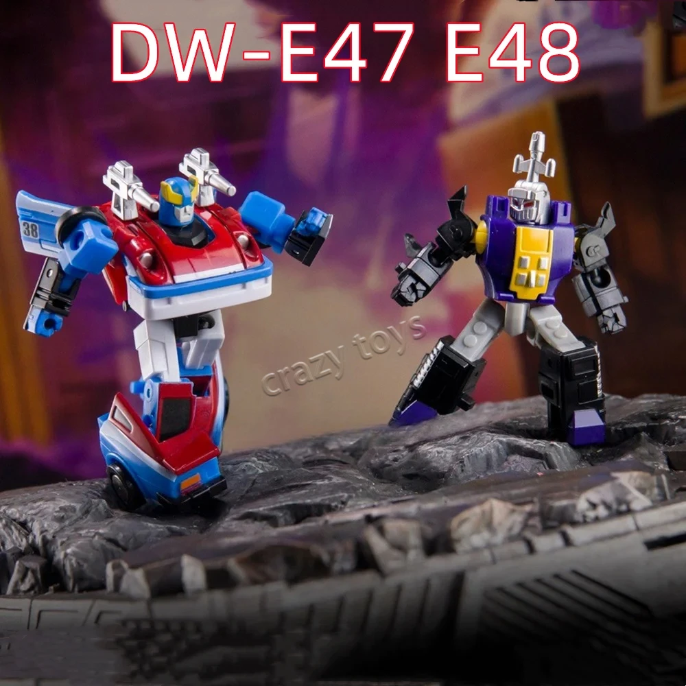 

【In Stock NOW】Dr.Wu DW-E43 Prowl DW-E44 Kickback DW-E45 DW-E46 DW-E47 DW-E48 Bombshell Smokescreen 2pcs/Set Mini Figure