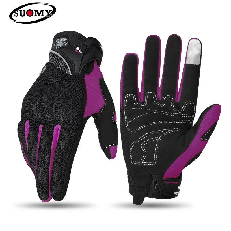 SUOMY Motorrad Reiten Handschuhe Moto Handschuhe Volle Finger Motocross Luvas Da Moto Motorrad Handschuhe Guantes Motociclista, мото перчатки,