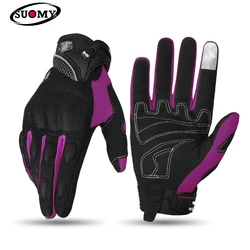 SUOMY-Guantes de dedo completo para motocicleta,bmx, enduro manoplas para Motocross, accesorios para moto, guantes motociclista, guantes moto, guantes para moto, guantes motocross, accesorios de moto, guantes mtb