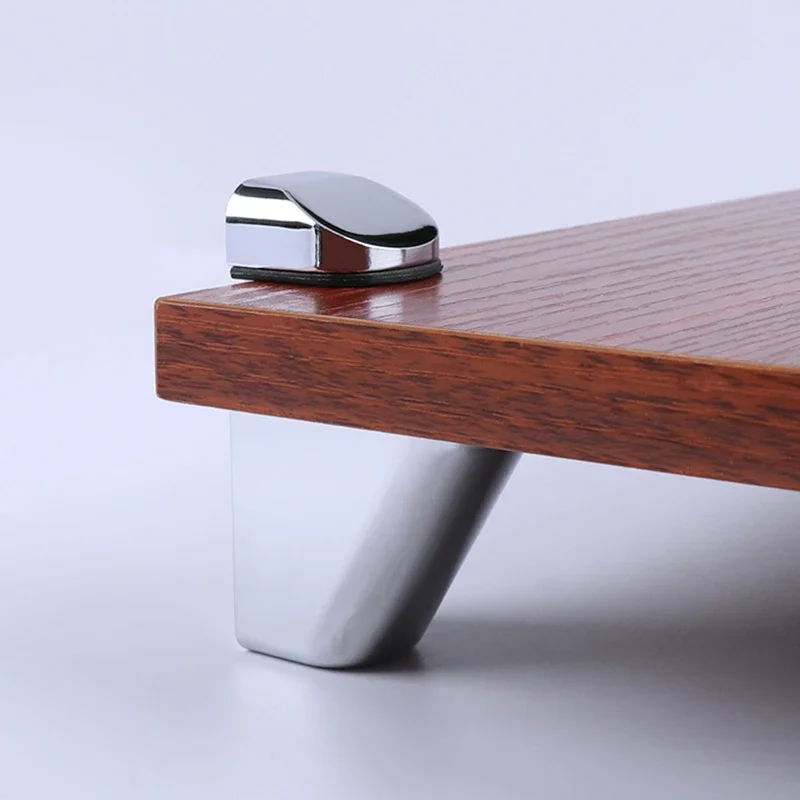 1Pcs Adjustable Zinc Alloy Glass Clip Bracket Partition Layer Board Clip Glass Bracket Hardware Accessories
