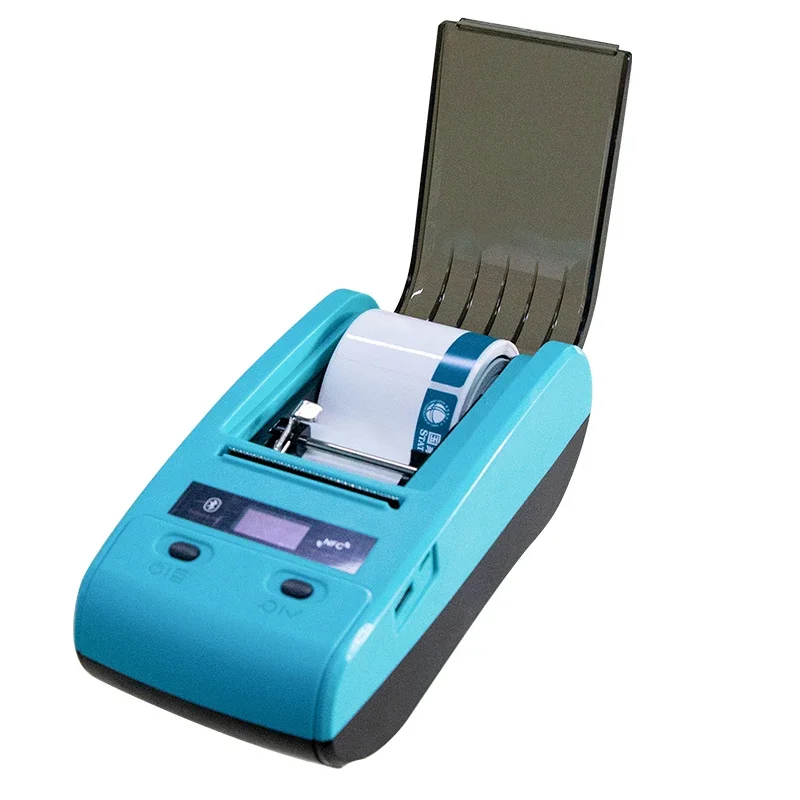 58mm Thermal Transfer Label Printer with Free Edit App for Customized PET Label Sticker Printing Industrial Use Label Printer