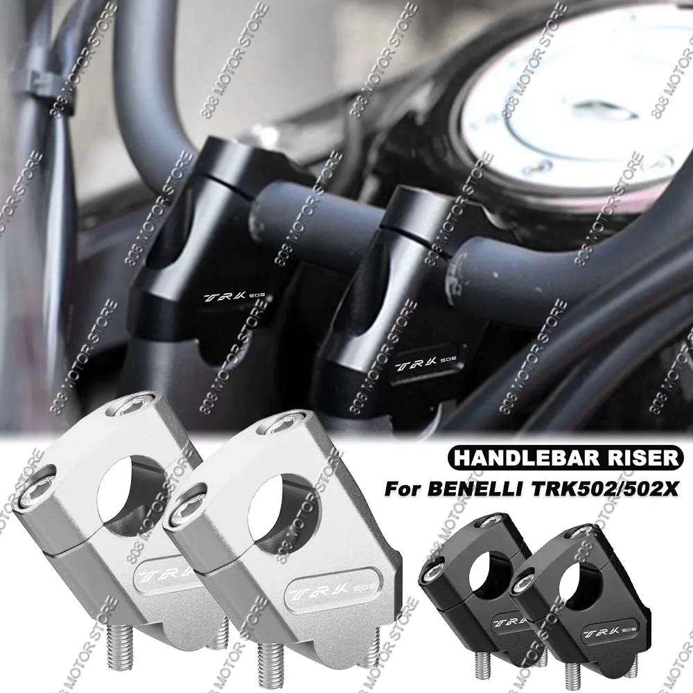 

For Benelli TRK502 502X Motorcycle Handlebar Riser Bar Mount Handle Clamp Better Upright Position