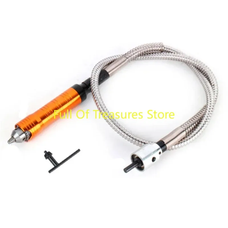 Flexible Shaft Tube Extension with 0.3-6.5mm Drill Chuck for Dremel Die Grinder Hand Drill Electric Rotary Tools