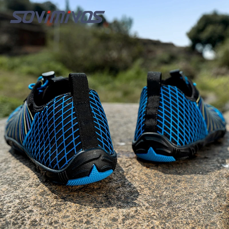 

2025: многофункциональная быстросохнущая нескользящая обувь для воды, хит продаж, мужская летняя обувь цвета морской волны, уличная пляжная дышащая обувь для плавания