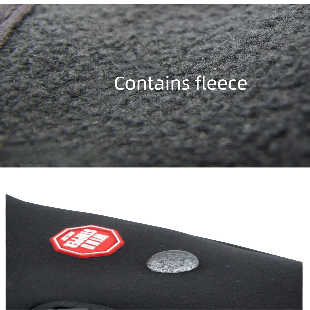 New Winter Warm Men's Gloves Touchscreen Sport Women Outdoor Skiing Cycling Snowboard Nonslip Fishing Splash-proof Zipper Gloves view 6