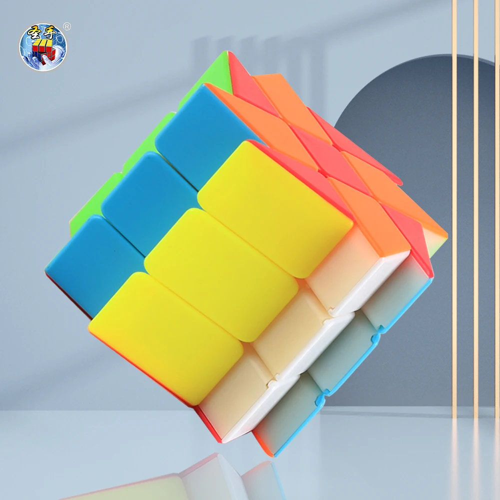 SENGSO ステッカー スピード キューブ パズル キューブ おもちゃ 誕生日パーティーの詰め物 子供へのギフト 高速スムーズな回転 固体耐久性。