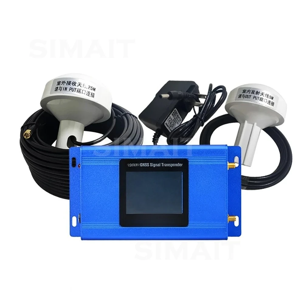 GNSS Signal Intensifier Amplifier Signal Transponder Indoor GPS+BD Signal Booster Beidou Dual Frequency Repeater
