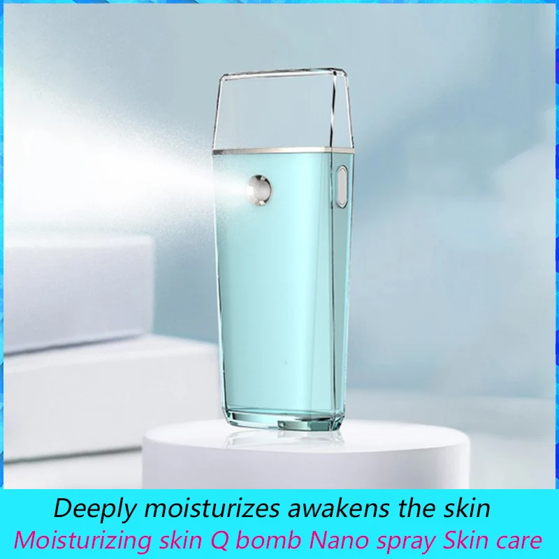 Electric Cold Spray Beauty Device Moisturizing and Hydrating Clean Pores Face Skin Care Usb Charge ML-001