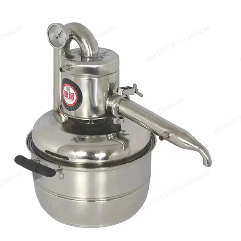 Small Household Brew Kit Still Wine Making Brewing Machine Distillation Equipment 10L Water Alcohol Distiller
