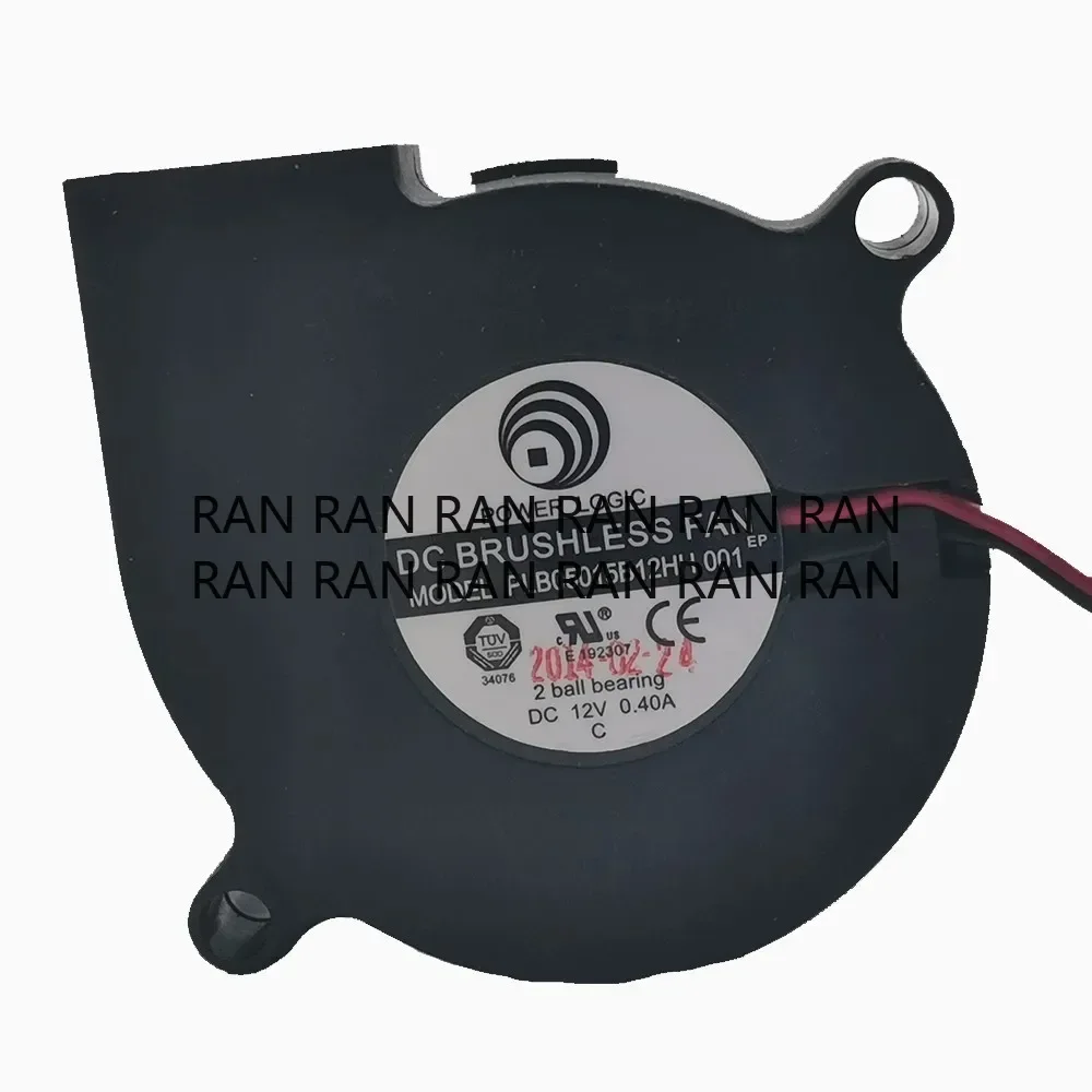 

Original Cooler Fan For PLB05015B12HH 5cm 5015 12V 0.40A High Air Volume Turboblower Cooling Fan