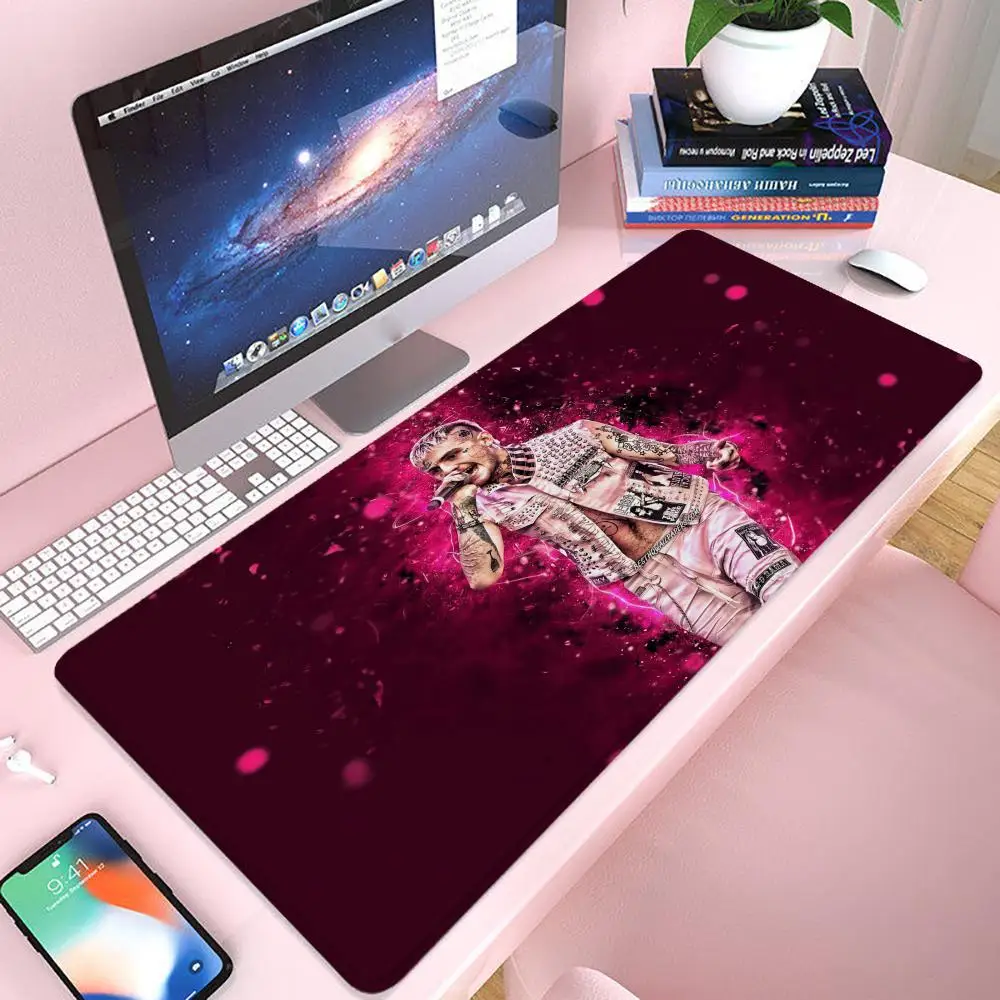 

Lil Peep Коврик для мыши Gaming 900 × 400 Коврик для мыши Gamer Xxl Коврик для мыши Офисные аксессуары Клавиатура Длинный коврик Коврик для компьютерного стола
