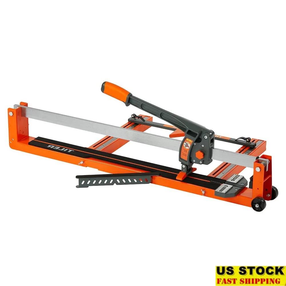 32 Inch Manual Tile Cutter Professional Porcelain Ceramic Raptor Tile Cutter All-Iron Frame with Adjustable Laser Guide Tungsten