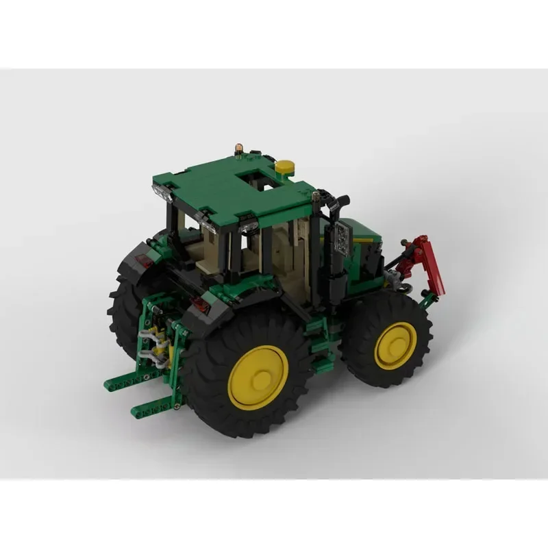 Agricultural 6120M Transport Tractor MOC-132177 Splicing and Assembling Building Block Model • 1065 Parts Building Block Toys