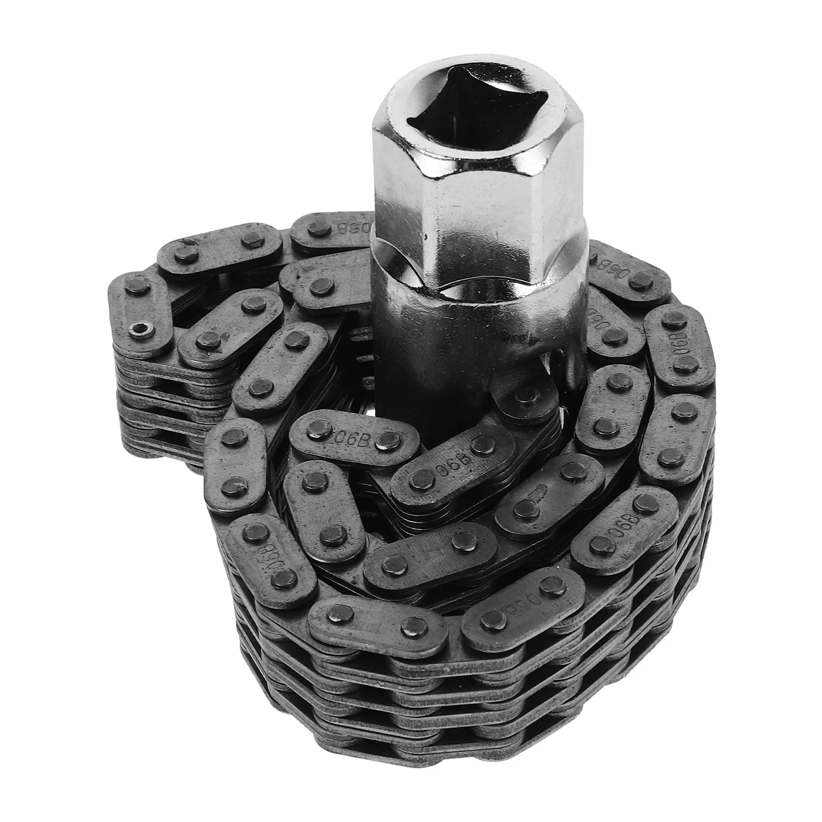 

52-Section Oil Filter Chain Wrench Heavy Duty Automotive Tool for Easy Filter Removal Universal Fit for Cars Trucks Suvs
