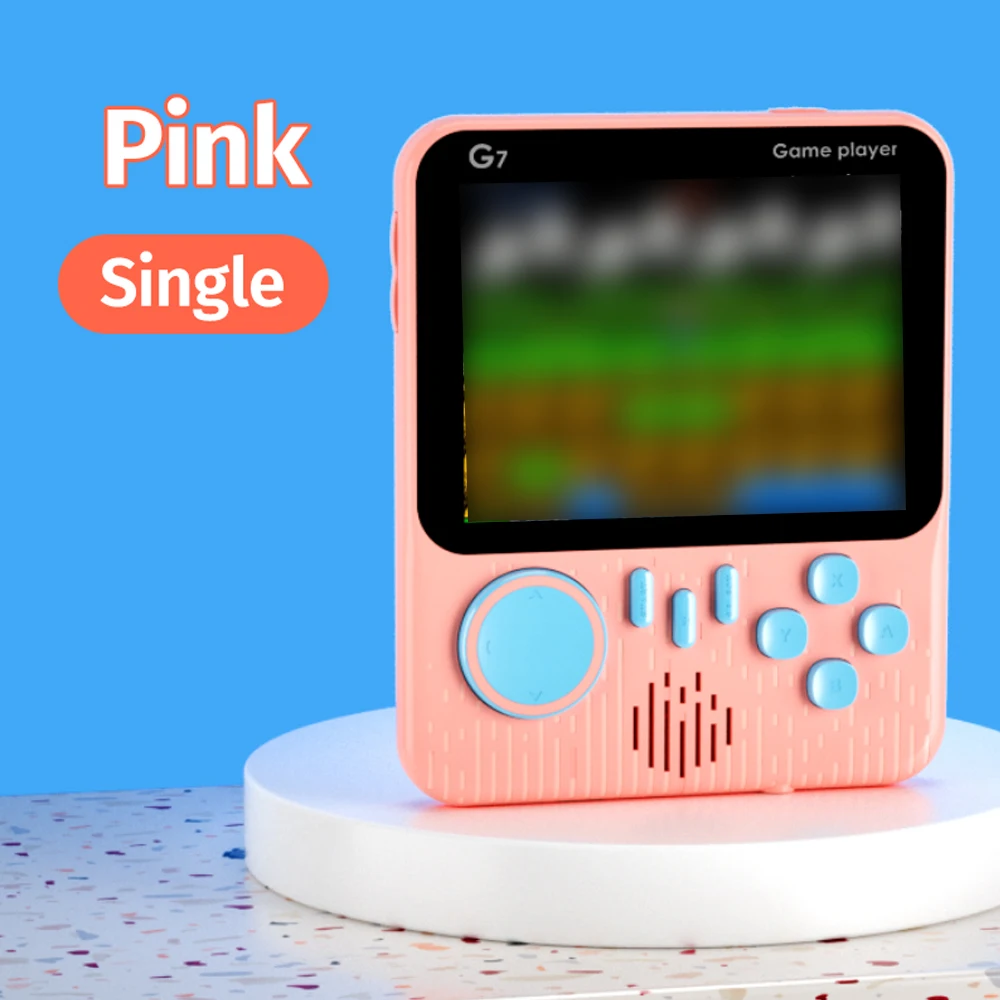 G7 Handheld Game Console 3.5 inch Screen 666 in 1 Mini Student Card Machine Portable Retro Nostalgic Games Console