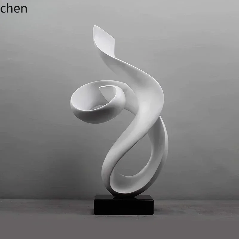 HYS decoration, abstract artwork decoration, modern fiberglass home furnishing, living room furnishings