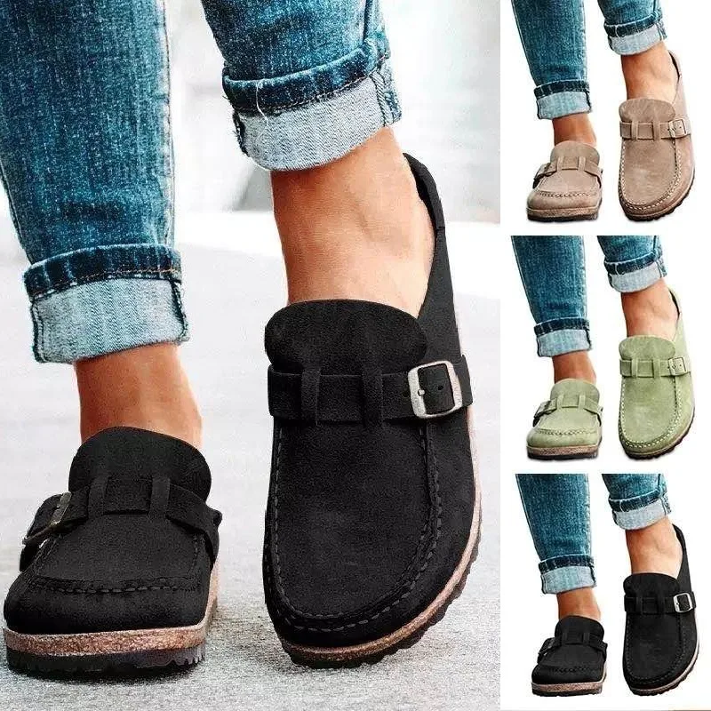 Women Loafers Retro Shoes Slip on Ladies Comfort Flats Platform Female Zapatos Mujer New Plus Size Casual Woman Summer Flat