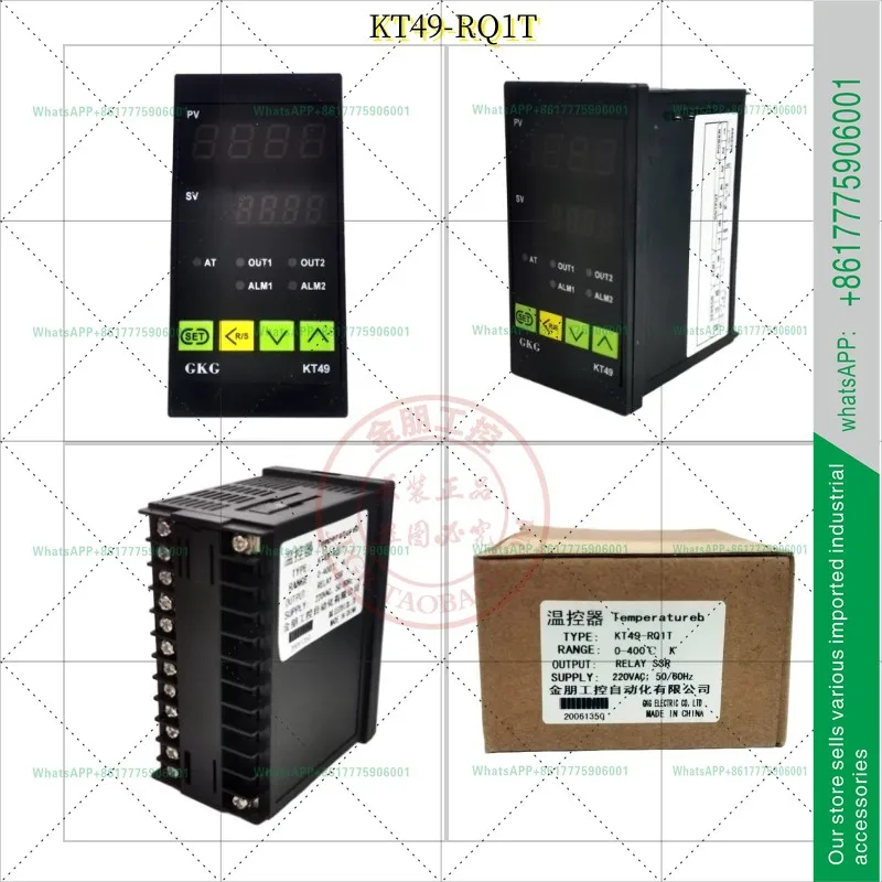 Original GKG Thermostat Temperature Control Instrument KT48/72/49-RQ1T Relay Solid State PID Smart Number