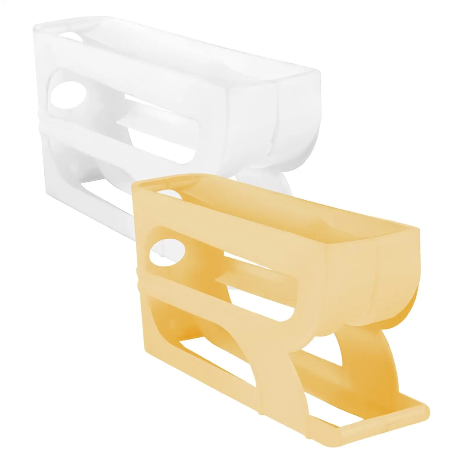 refrigerator egg dispenser holder Space-Saving refrigerator side door storage box automatic egg rolling rack for Food Storage