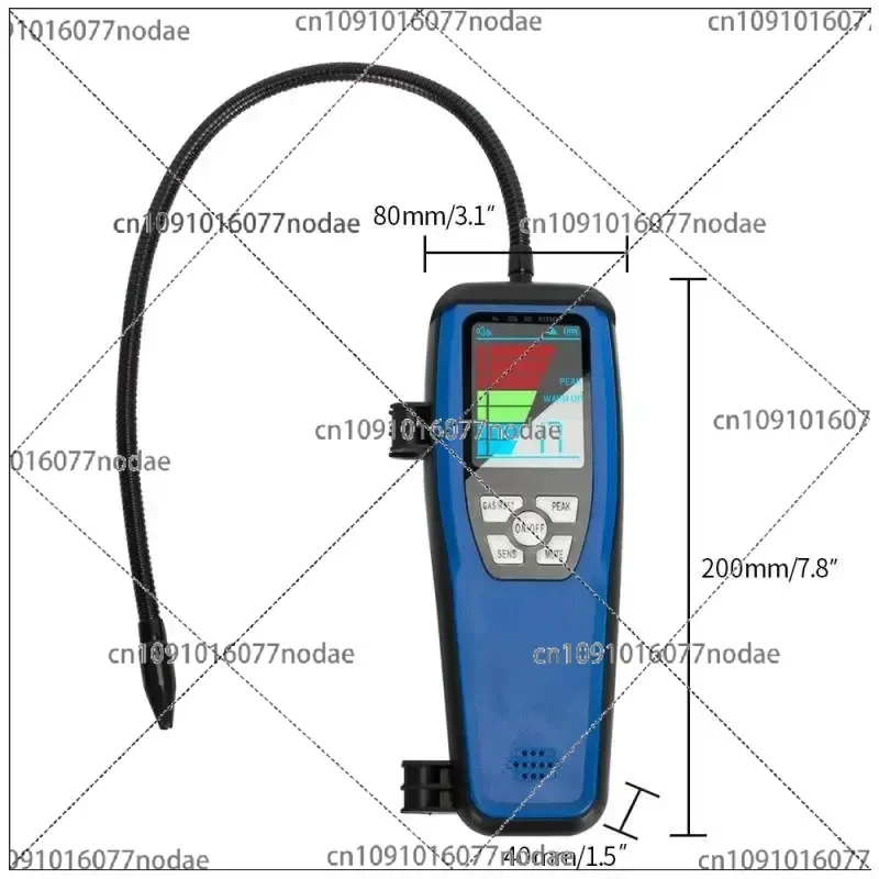 Refrigerant Gas Halogen  Leak Detector ILD200