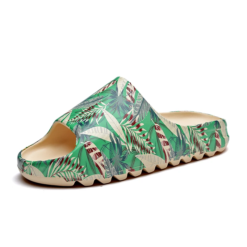 新しい男性と女性のサンダルファッションプラットフォームカジュアルスリッパ男性 EVA ライトウェーディングビーチシューズ女性の靴 yeezy スライド