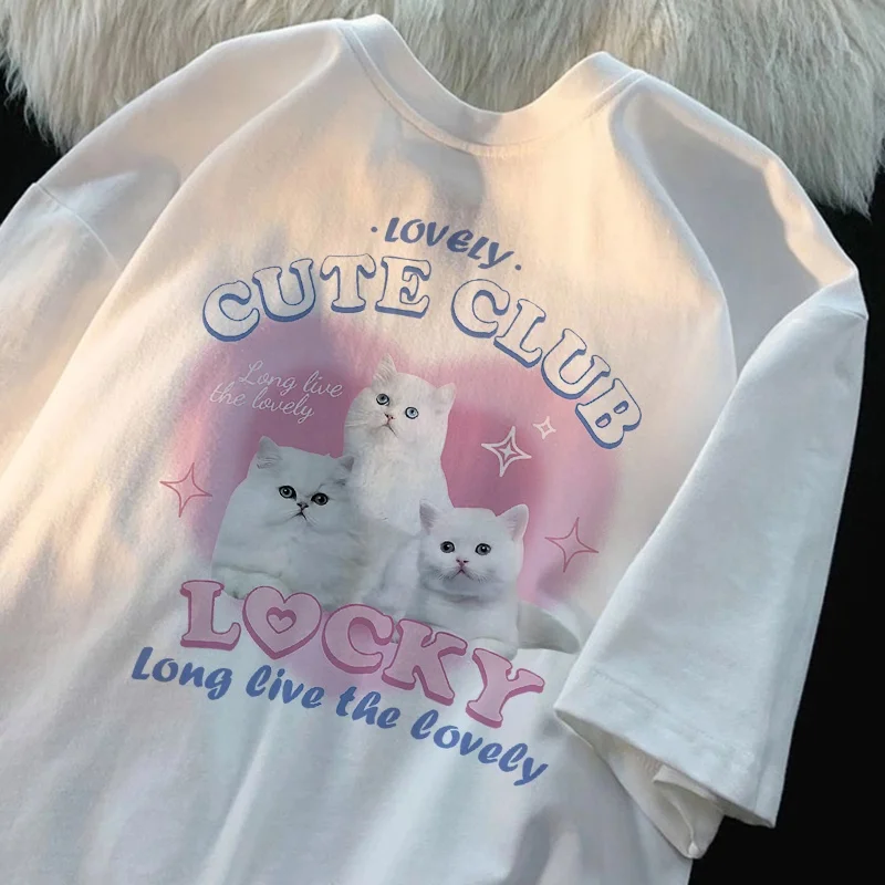 Summer Short Sleeve Women's Cute Sweet Casual T-shirt Japanese Casual Style Short Sleeve T-shirt Young Student Fashion T-shirt image 3