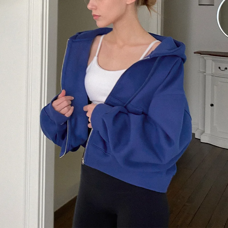 

Флисовые хлопковые новые толстовки и свитшоты, повседневная толстовка на молнии, рубашка с капюшоном и длинными рукавами, корейский уличный пуловер в стиле Харадзюку