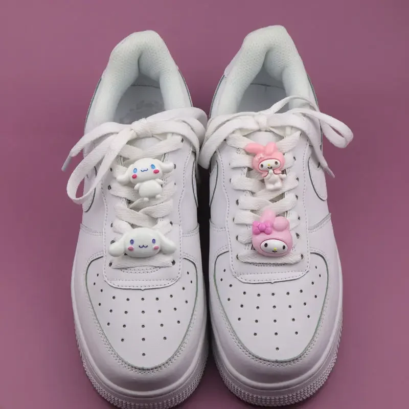 Sanrio Hello Kitty Shoes Encantos para As Mulheres, Acessórios Kawaii, Decoração Bonito, Frete Grátis, Decorações, Y2k