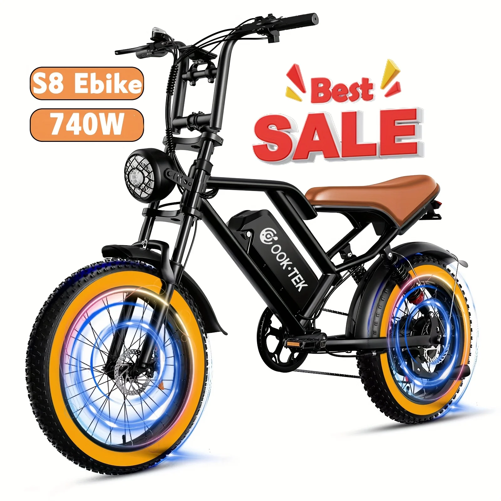 

STLF New Special Sales EU US Warehouse Fat Tire Ebike 20inch Electric Dirt Bike for Adults 1000w Fatbike Electric Road Bike