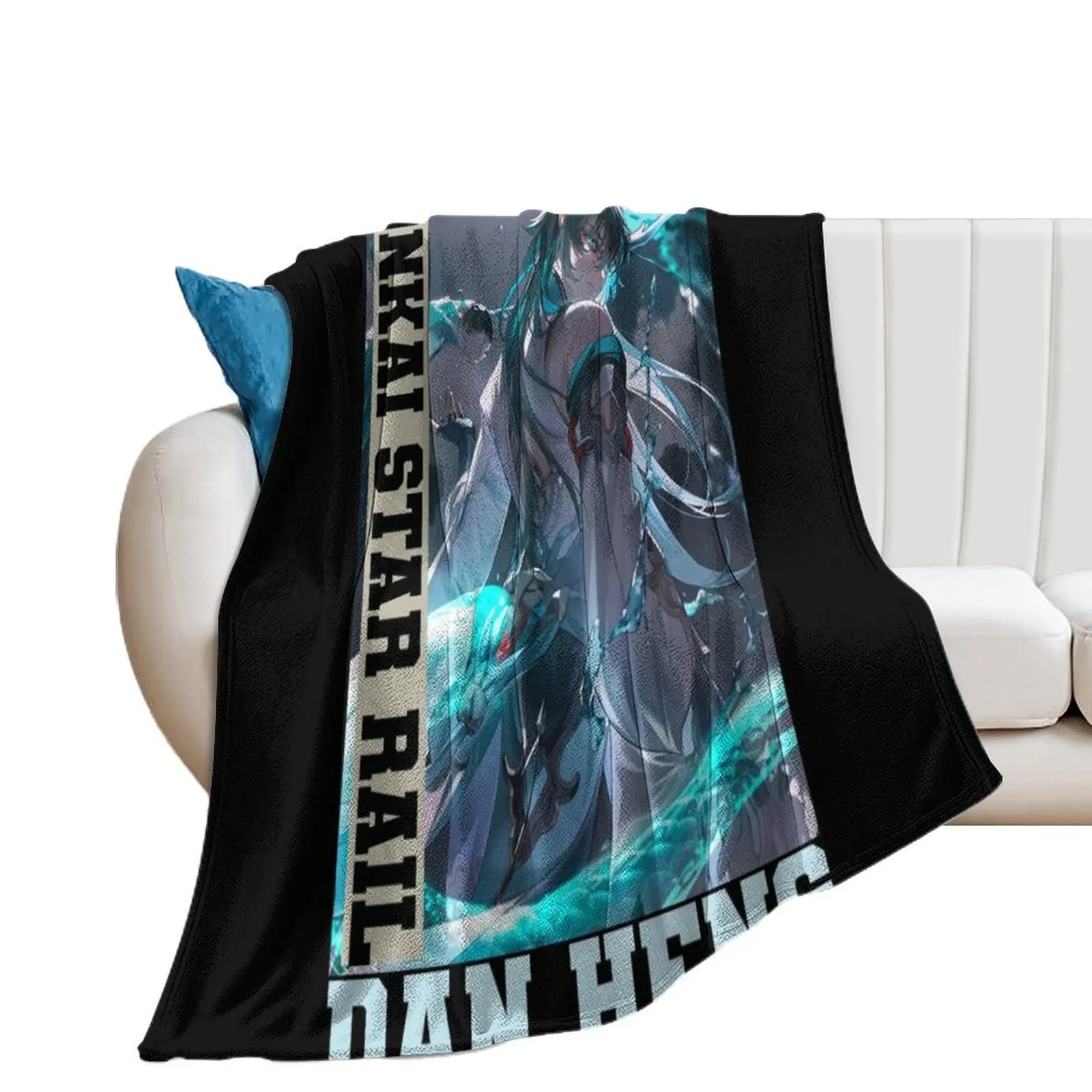 Dan Heng Honkai Star Rail Throw Blanket Furrys Blankets Sofas Of Decoration Blankets